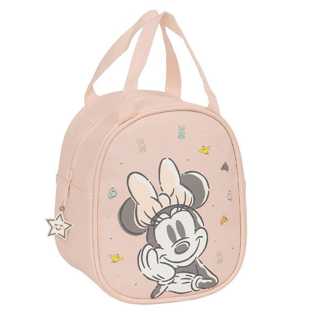 Neceser bolso Minnie Mouse Disney porta desayunos y merienda termo 19x14x22cm