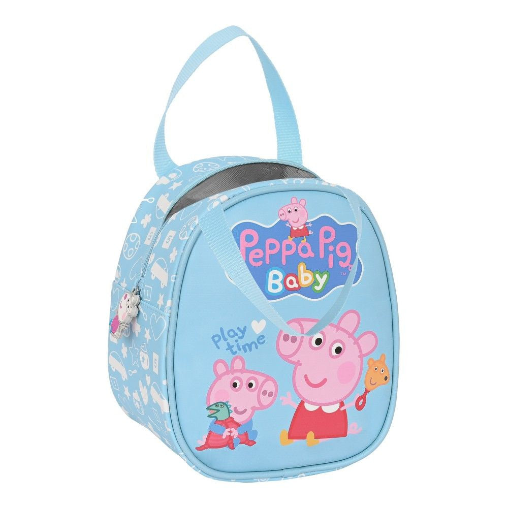 Neceser bolso Peppa Pig baby porta desayunos y merienda termo 19x14x22cm