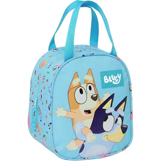 Neceser bolso porta meriendas termo de BLUEY Y BINGO 19x14x22 cm