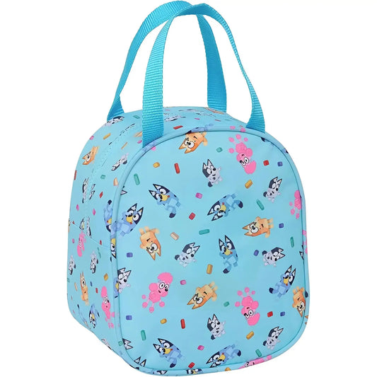 Neceser bolso porta meriendas termo de BLUEY Y BINGO 19x14x22 cm