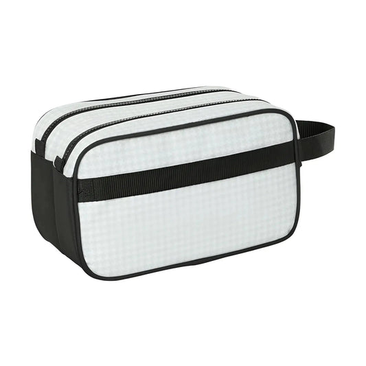 Neceser con dos cremalleras REAL MADRID 26x15x12,5CM