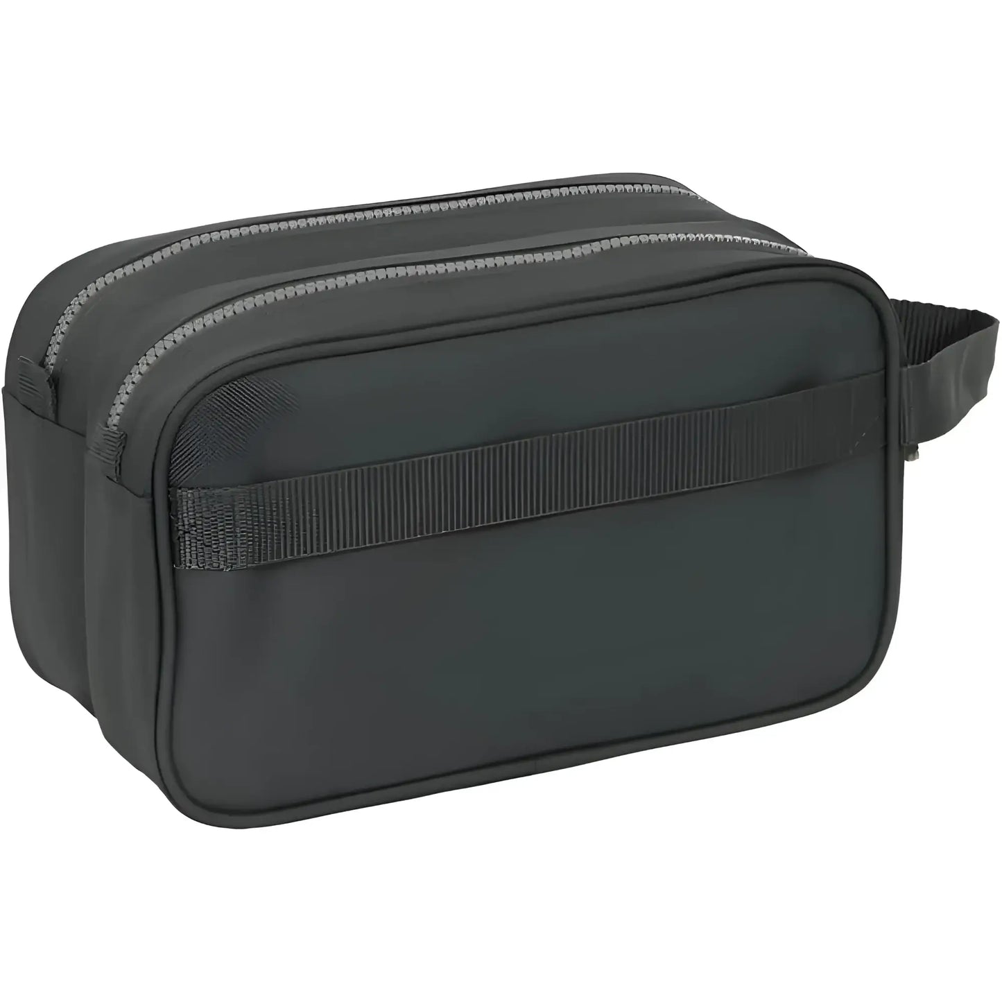 Neceser con doble cremallera REAL MADRID 26x15x12,5CM adaptable a carro