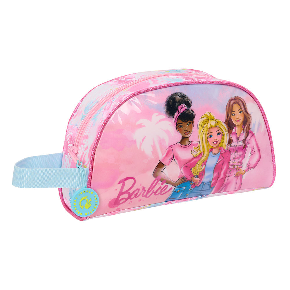 Neceser escolar con asa Barbie ’Painterly’ adaptable a carro 26x16X9cm