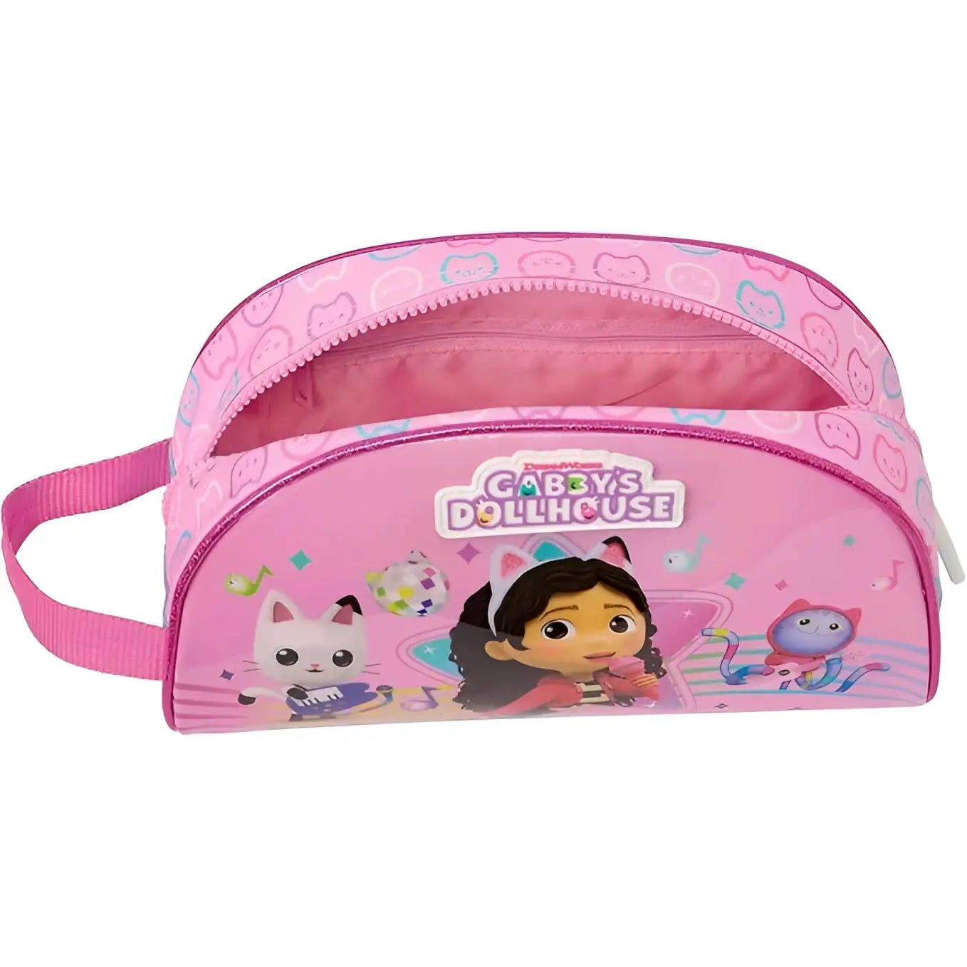 Neceser escolar con asa GABBY’S DOLLHOUSE adaptable a carro 26x16x9cm
