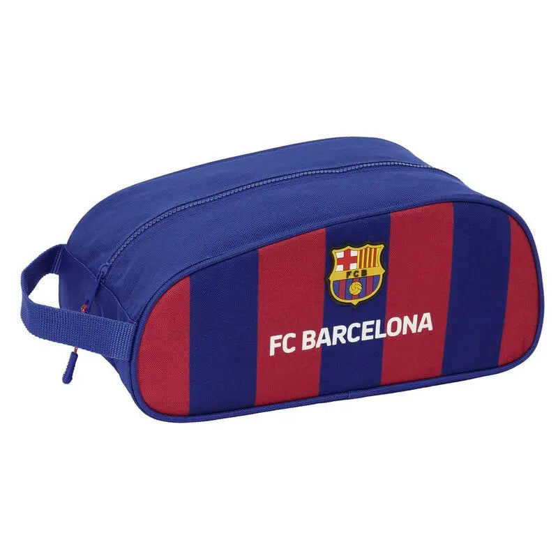 Neceser FC BARCELONA zapatillero multiusos con asa 34x18x15 cm