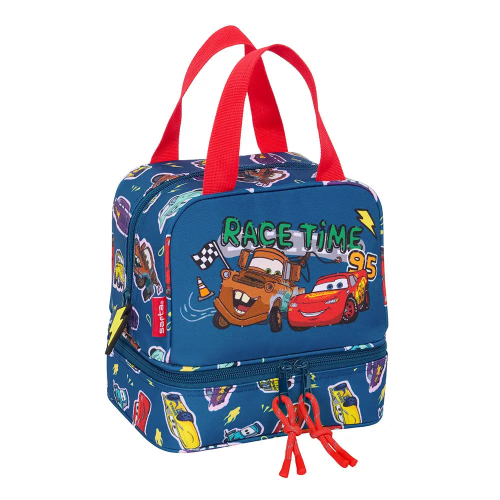 Neceser infantil porta meriendas Cars ’Racing’ 20x15x20cm