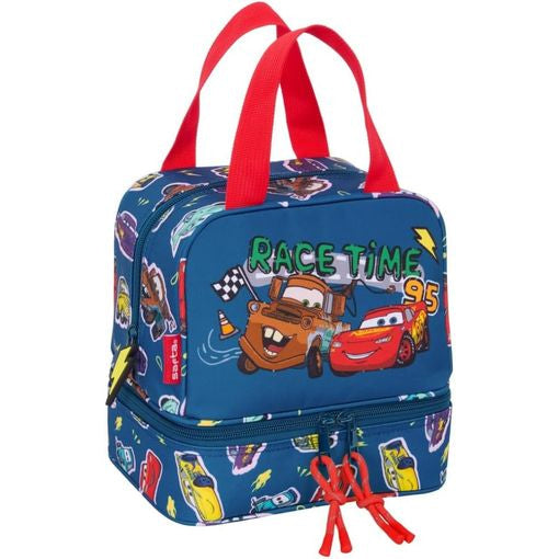 Neceser infantil porta meriendas Cars ’Racing’ 20x15x20cm