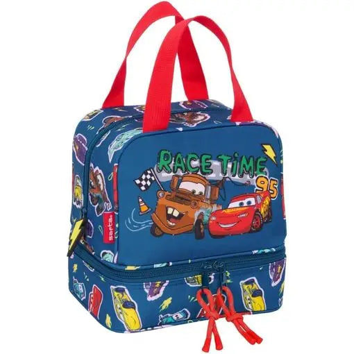Neceser infantil porta meriendas Cars ’Racing’ 20x15x20cm