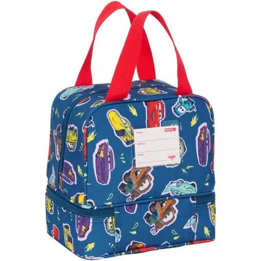 Neceser infantil porta meriendas Cars ’Racing’ 20x15x20cm