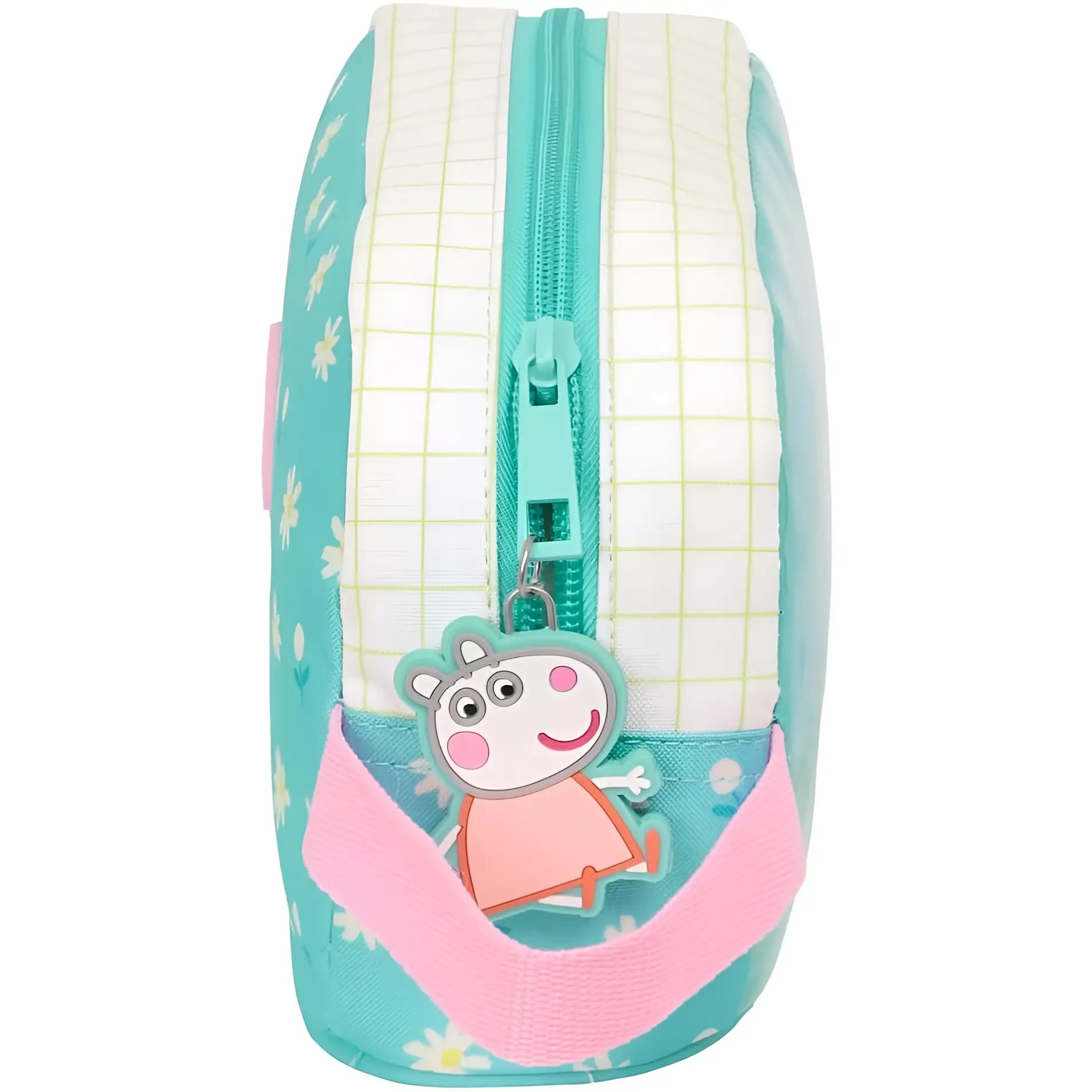 Neceser porta desayunos térmico PEPPA PIG PRETTY FLOWERS 21.5x6.5x12 cm