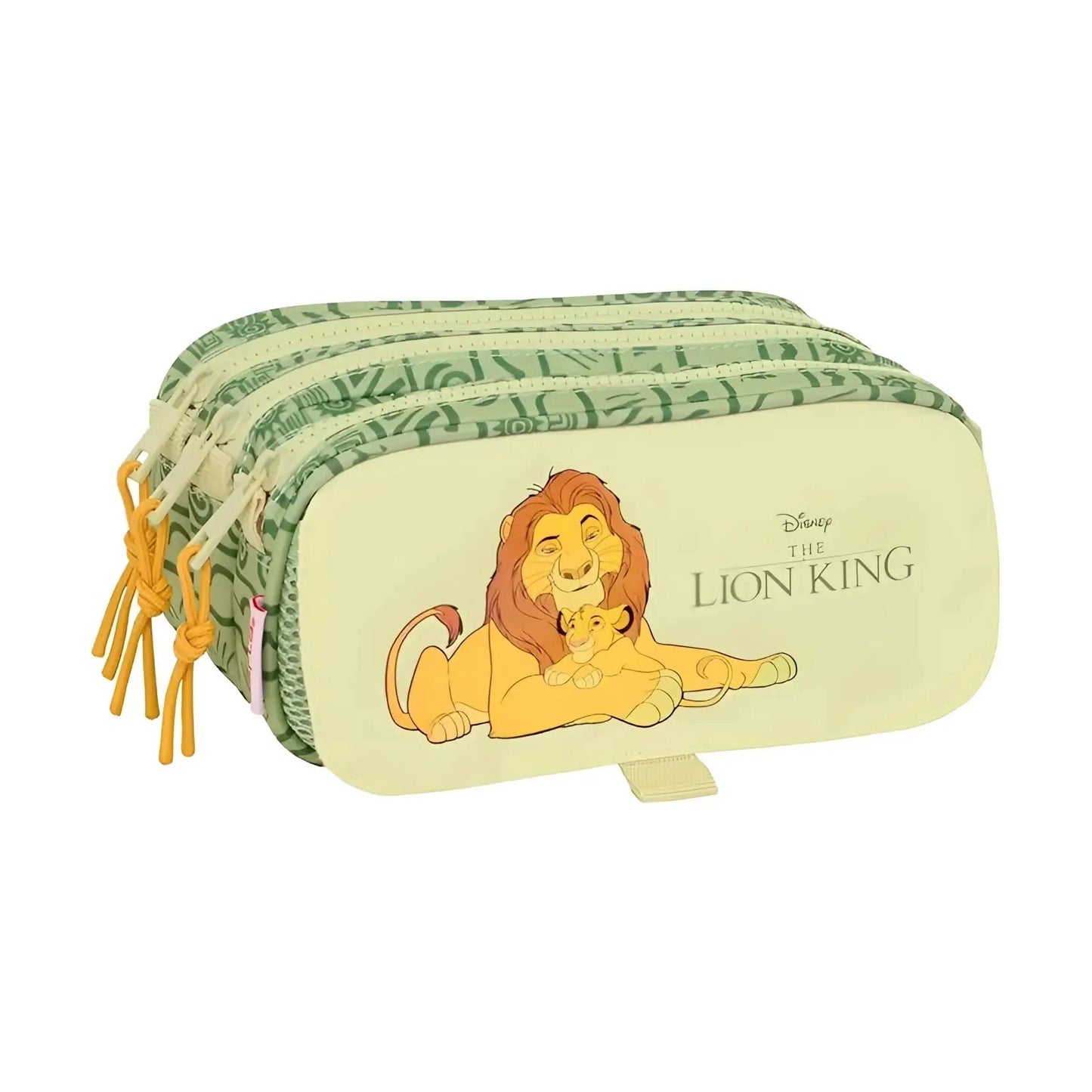 Neceser portatodo triple escolar con asa REY LEÓN MUFASA 21x10x8cm