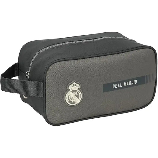 Neceser Real Madrid zapatillero multiusos 3º equipación 2024/2025 con asa 29x14x15 cm Mochila
