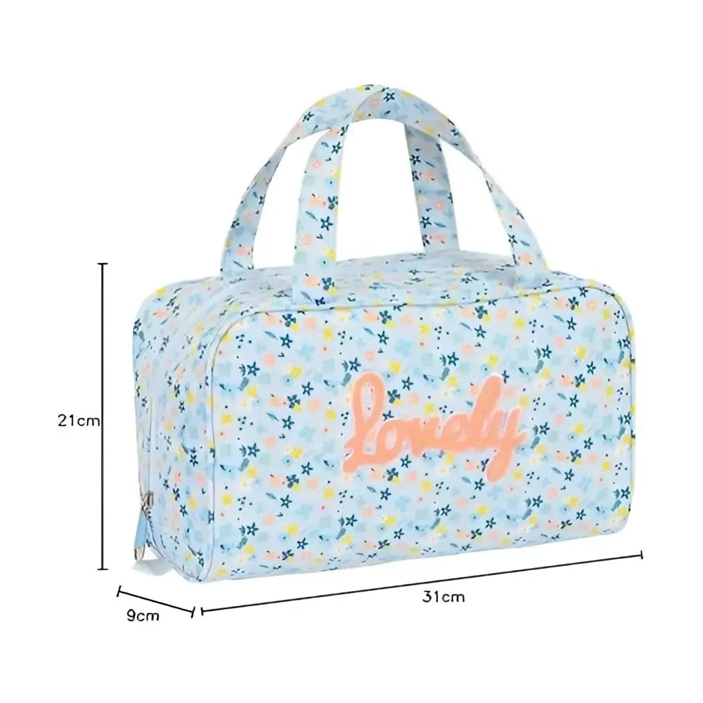 Neceser rectangular MOOS LOVELY con asa 31x10x19cm - Mochila