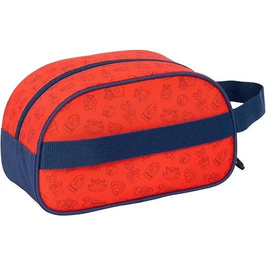 Neceser Super Mario Trick escolar infantil con asa y adaptable a carro 26x12x15cm Mochila