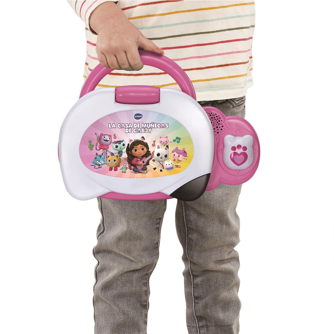 Ordenador Gabby´s Dollhouse educativo con más de 200 frases y melodías - Juguete