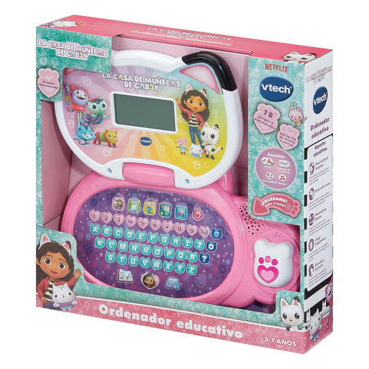 Ordenador Gabby´s Dollhouse educativo con más de 200 frases y melodías - Juguete