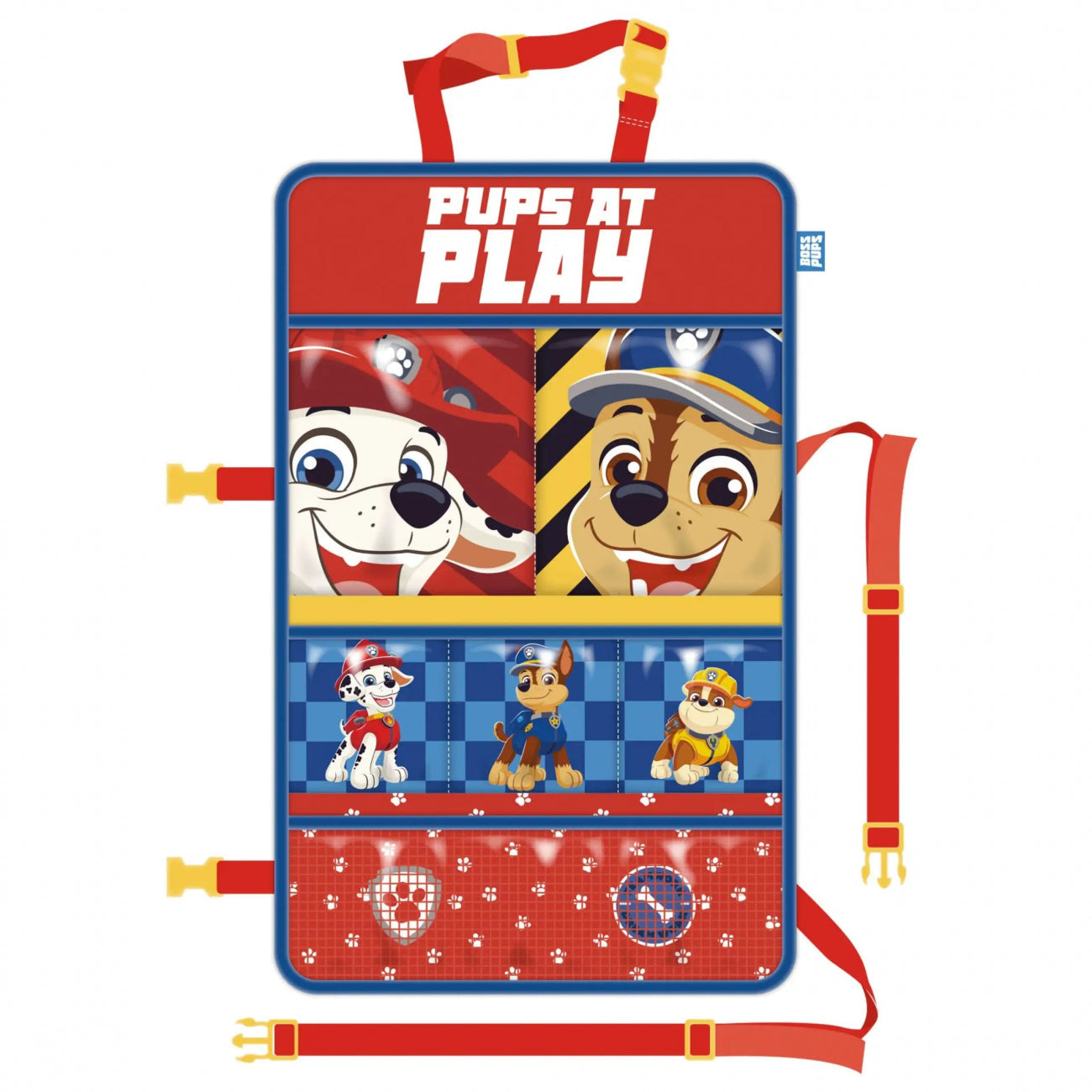 Organizador de asiento coche Patrulla Canina 35x58cm universal