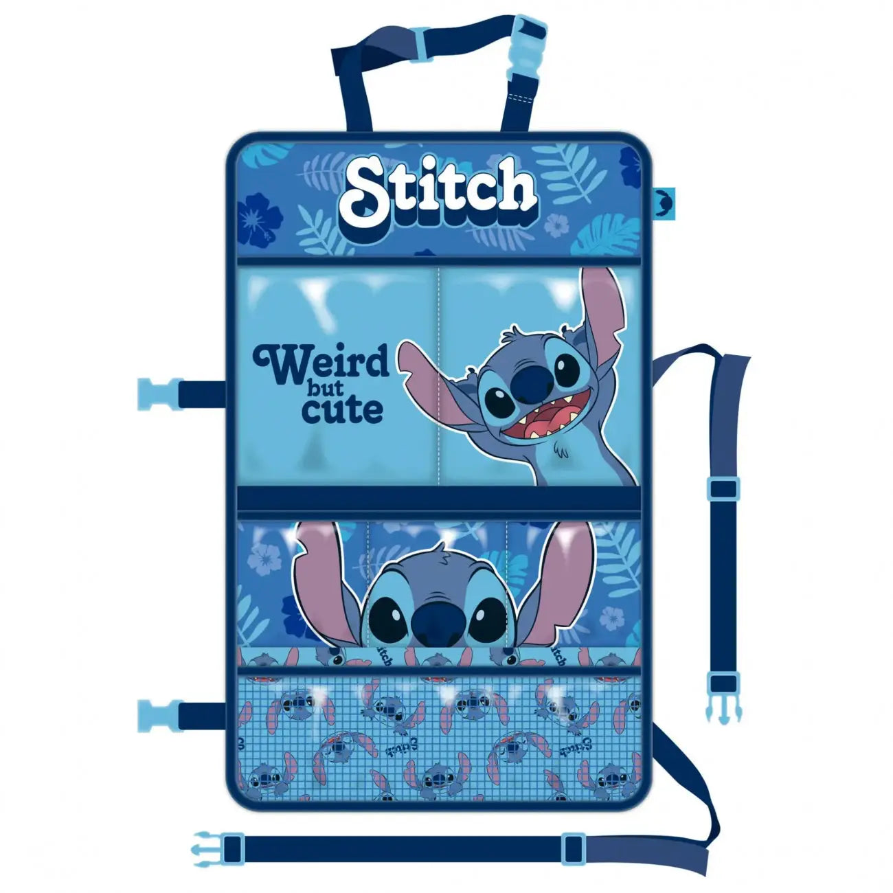 Organizador de asiento coche Stitch Disney 35x58cm universal
