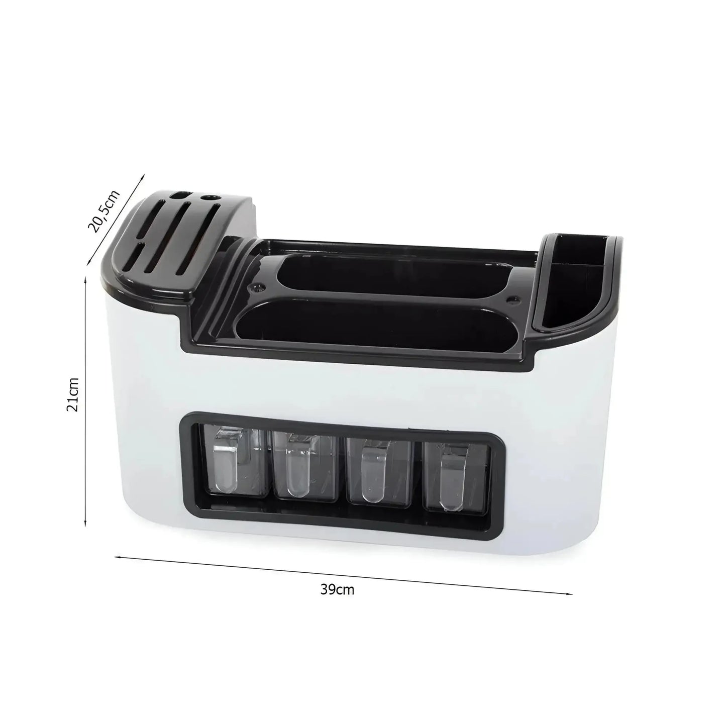 Organizador de cocina para artículos pequeños y cubiertos con cajones especias