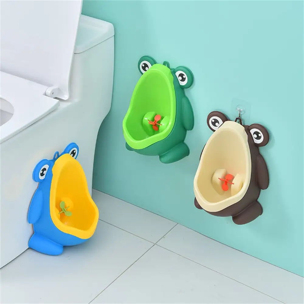 Orinal Rana Infantil para Entrenamiento de Baño | Inodoro Portátil Niños y Bebés – Diseño Divertido Antisalpicaduras