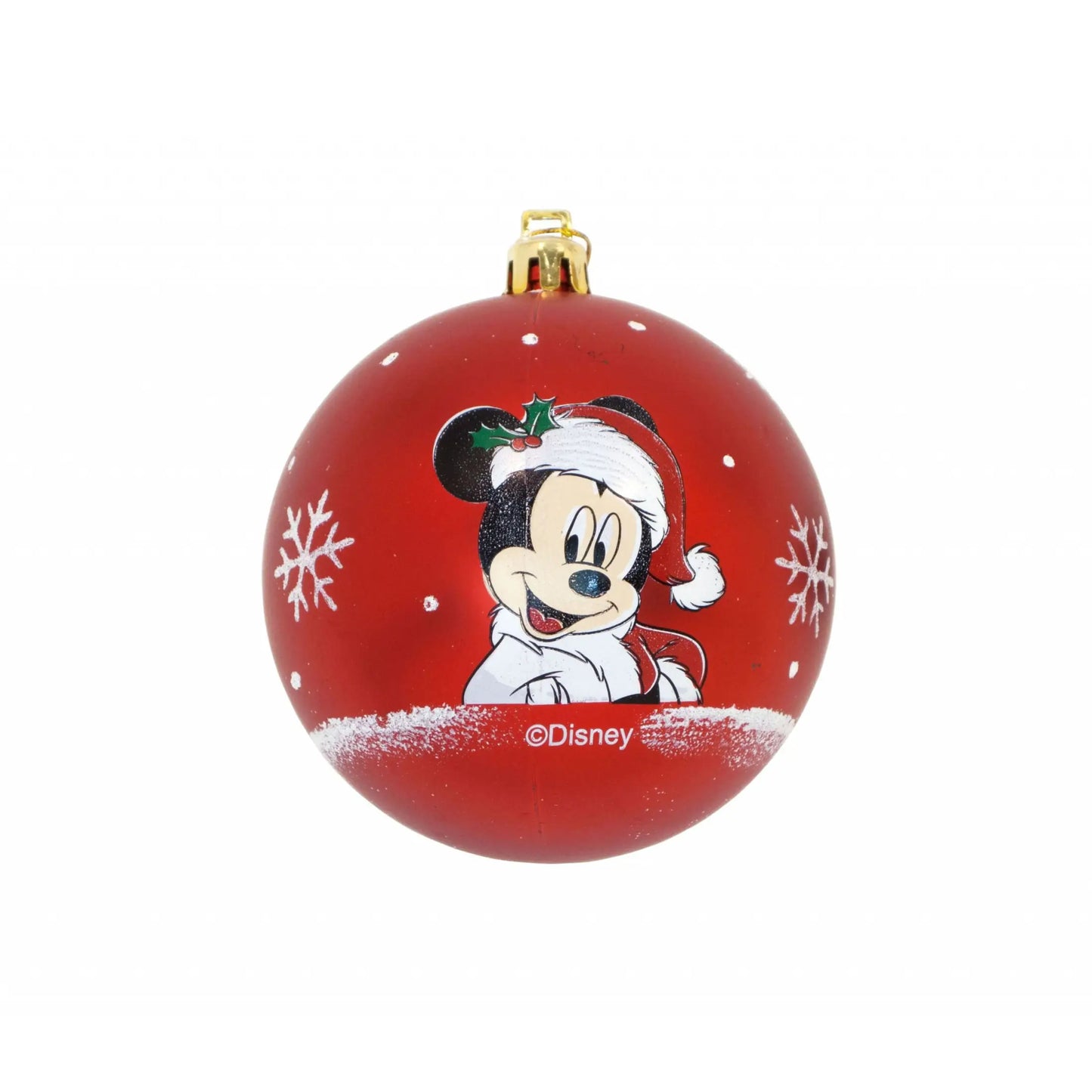 Pack 10 bolas de navidad 6cm diámetro MICKEY MOUSE DISNEY