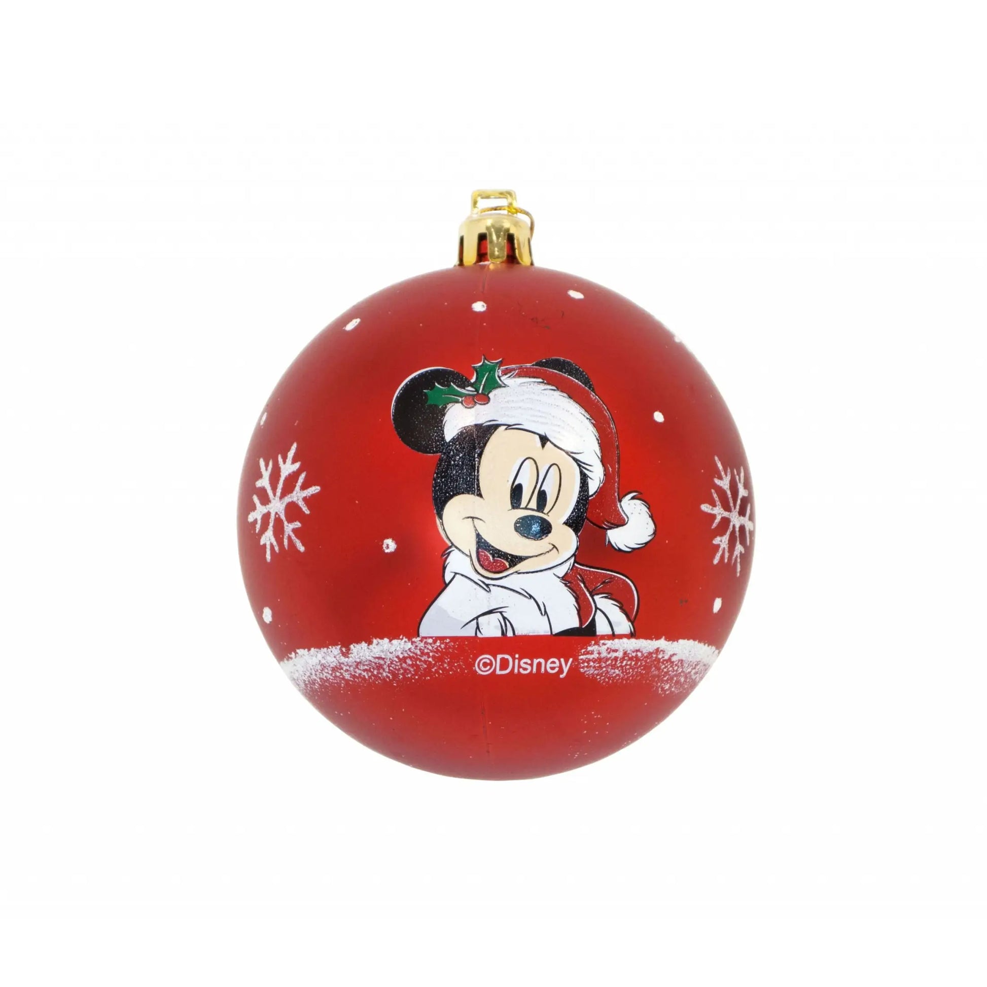 Pack 10 bolas de navidad 6cm diámetro MICKEY MOUSE DISNEY