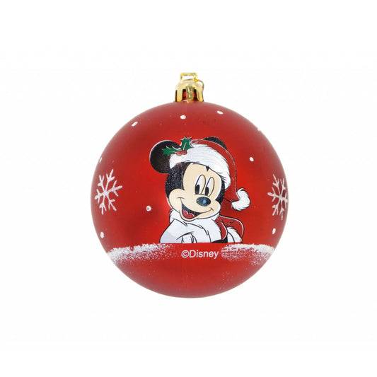 Pack 10 bolas de navidad 6cm diámetro MICKEY MOUSE DISNEY