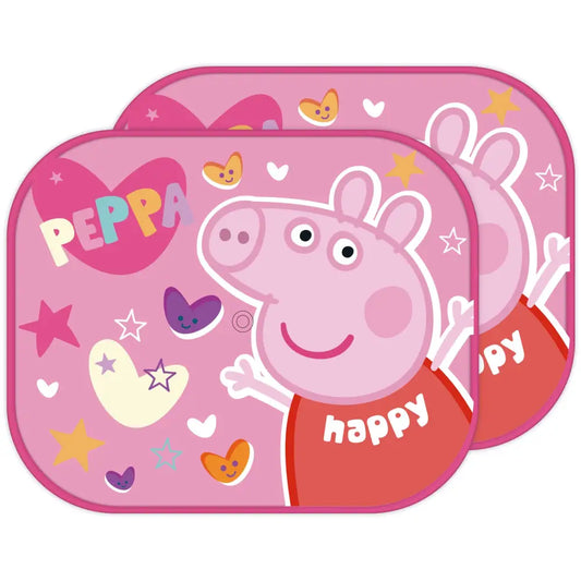 Pack de 2 parasoles para coche Peppa Pig Parasol