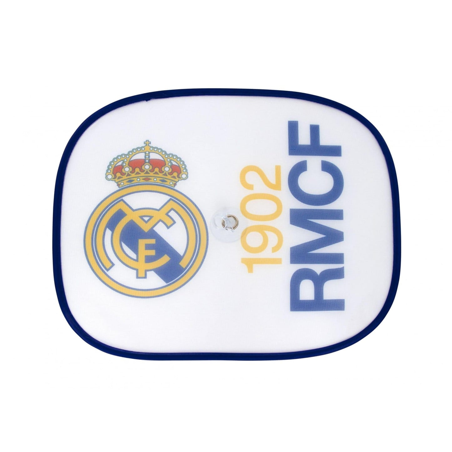 pack de 2 parasoles infantiles para coche real madrid oficial protegen del sol