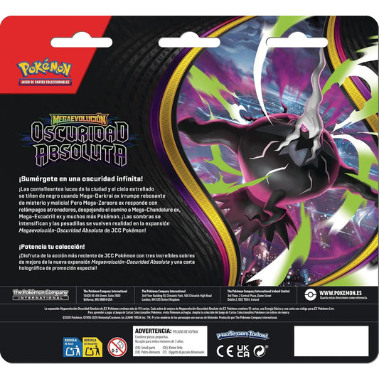 Pack 3 blister expansión Pokemon 2026 - cartas