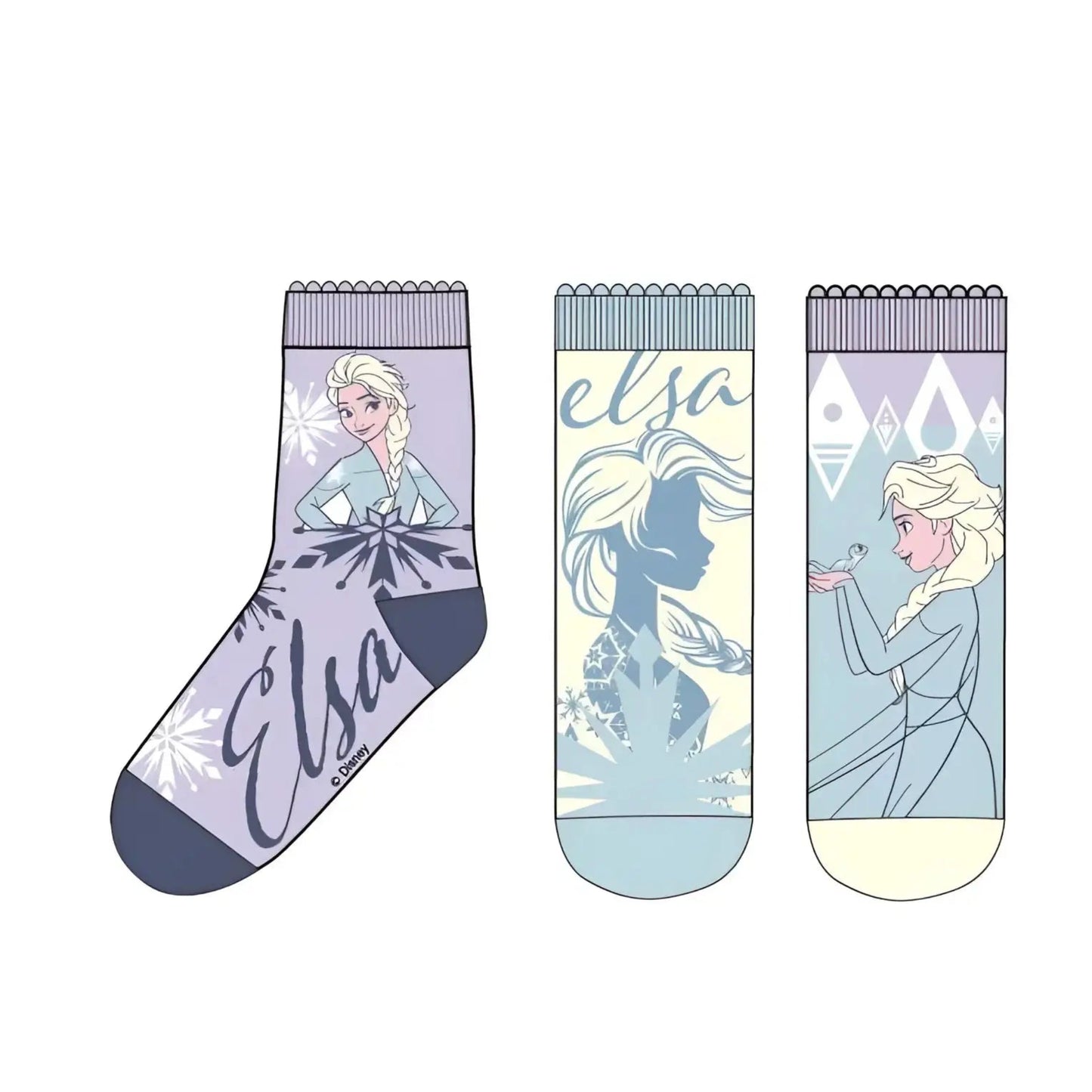 Pack 3 calcetines infantiles FROZEN