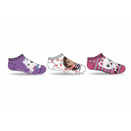 Pack 3 calcetines infantiles tobilleros Gabby´s Dollhouse 2 23/26