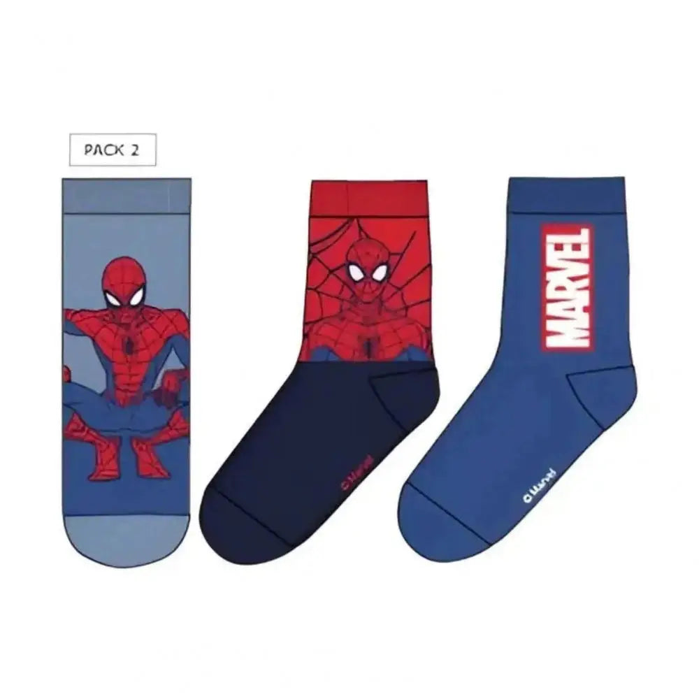 Pack 3 Pares de Calcetines Infantiles Spiderman I 31/34 - calcetines