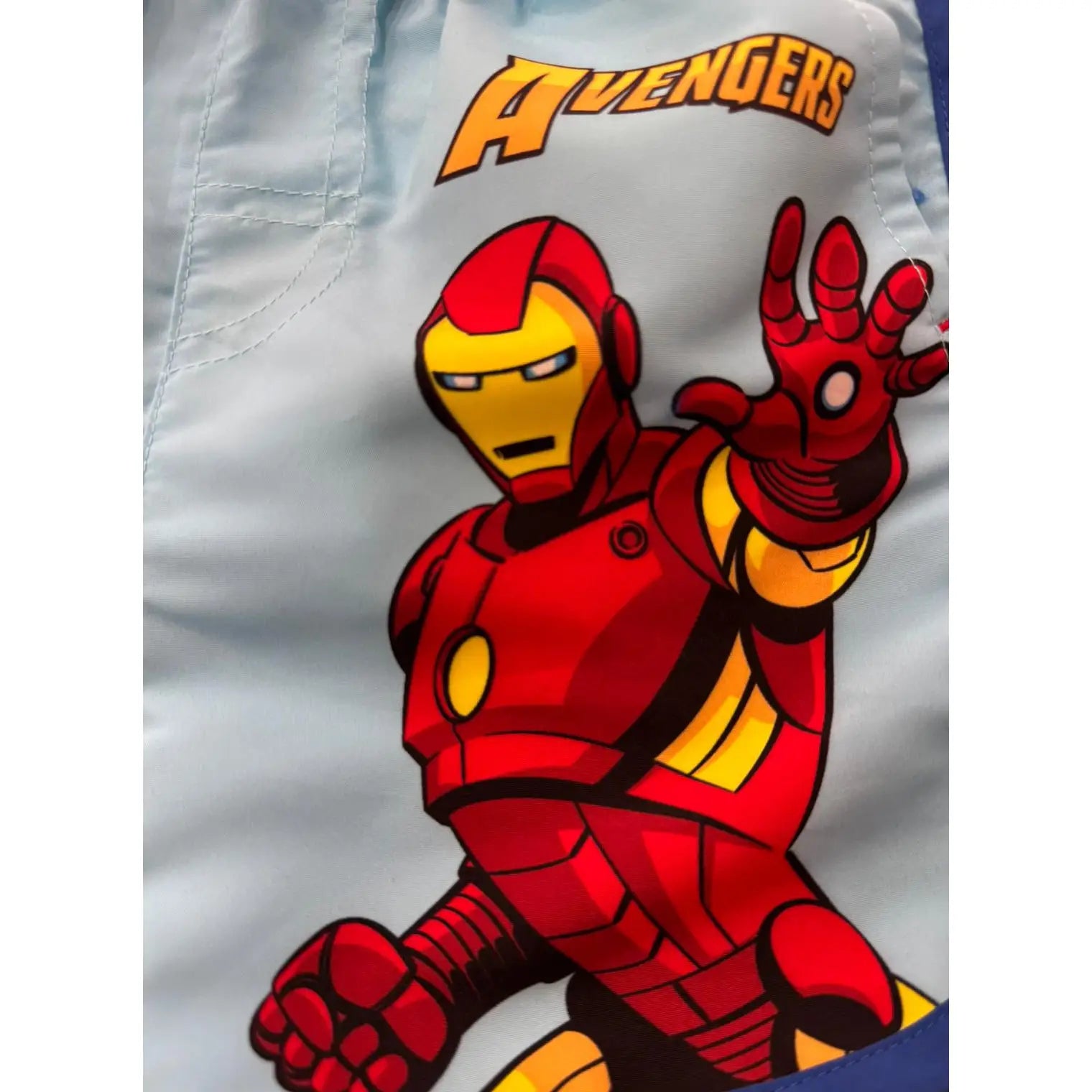 Pantalón de baño niño infantil Marvel Avengers azul 128cm (8 años) - Bañador
