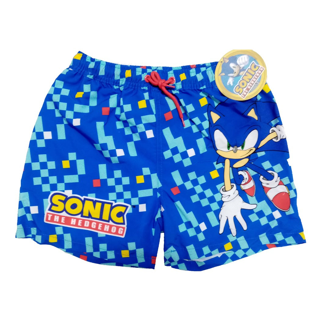 Pantalón de baño Sonic The Hedgehog talla 10 años - Bañador