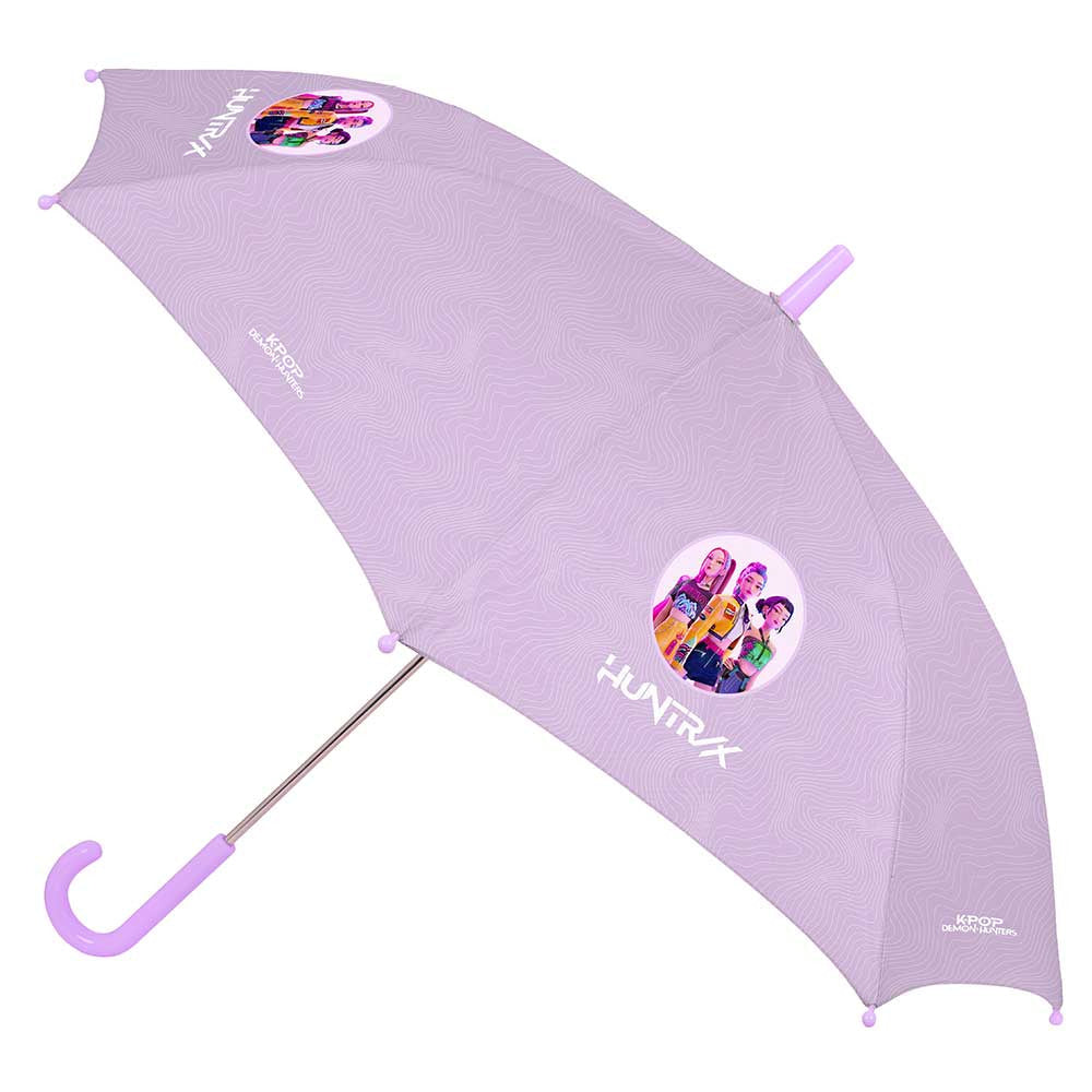 Paraguas automático 60cm K-POP Demon Hunters - Huntrix ’Iconic’ lila