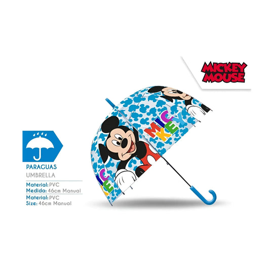 Paraguas infantil 46cm Mickey