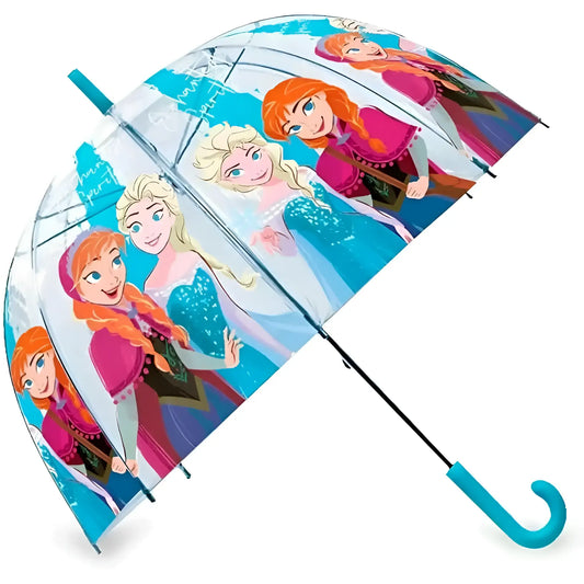 Paraguas infantil 46cm transparente FROZEN
