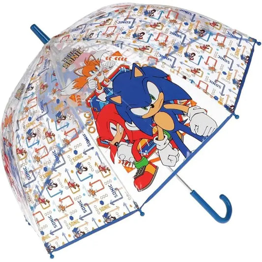 Paraguas infantil 46cm transparente Sonic