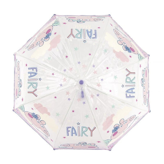 Paraguas infantil 67cm diámetro Peppa Pig mango lila