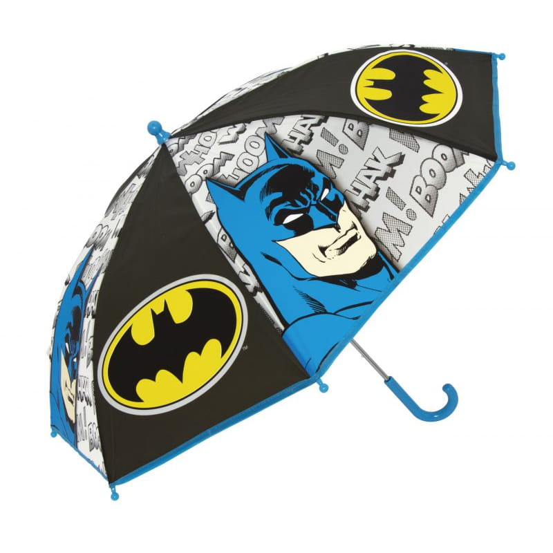 Paraguas infantil 82cm diámetro Batman mango azul