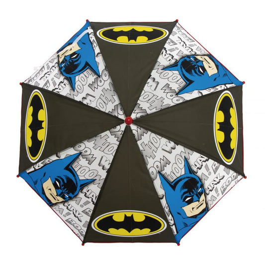 Paraguas infantil 82cm diámetro Batman mango rojo
