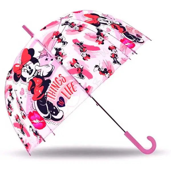Paraguas infantil MINNIE MOUSE 48CM- Ideal para Días de Lluvia