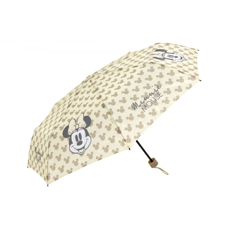 Paraguas plegable 96cm diámetro Minnie Mouse Disney apertura manual - infantil