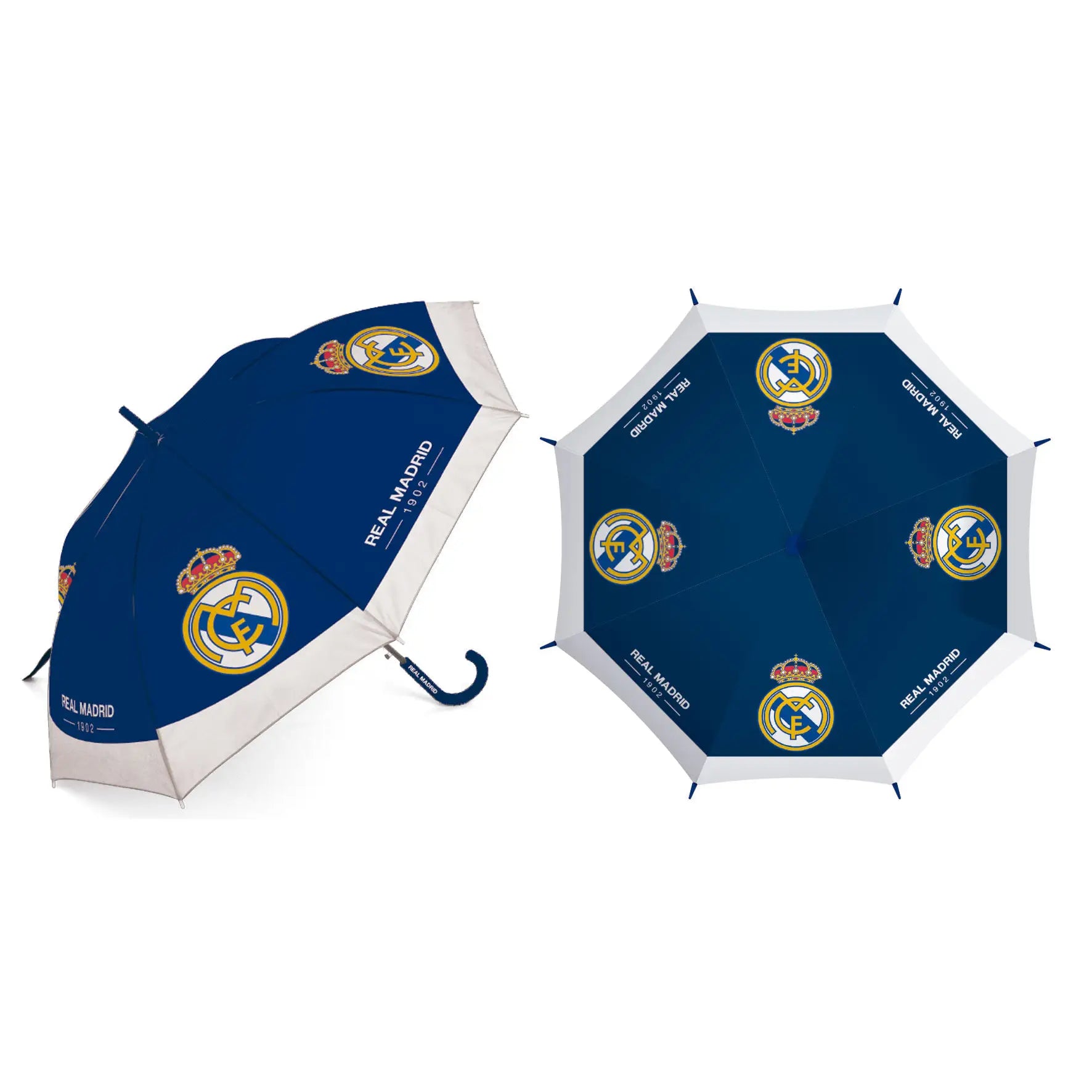 Paraguas REAL MADRID 95CM diámetro oficial