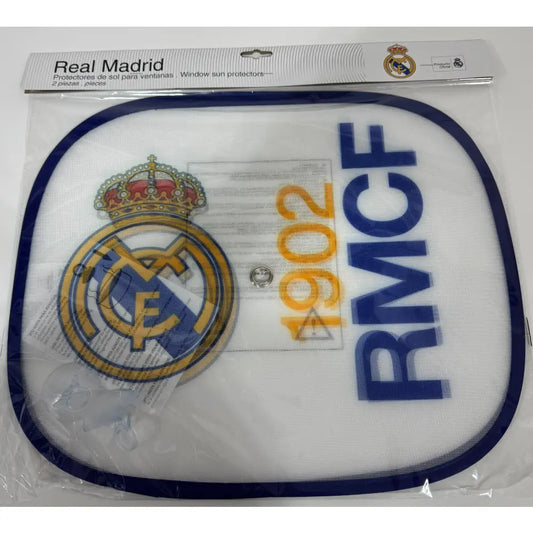 Pack de 2 parasoles para coche Real Madrid Oficial Parasol