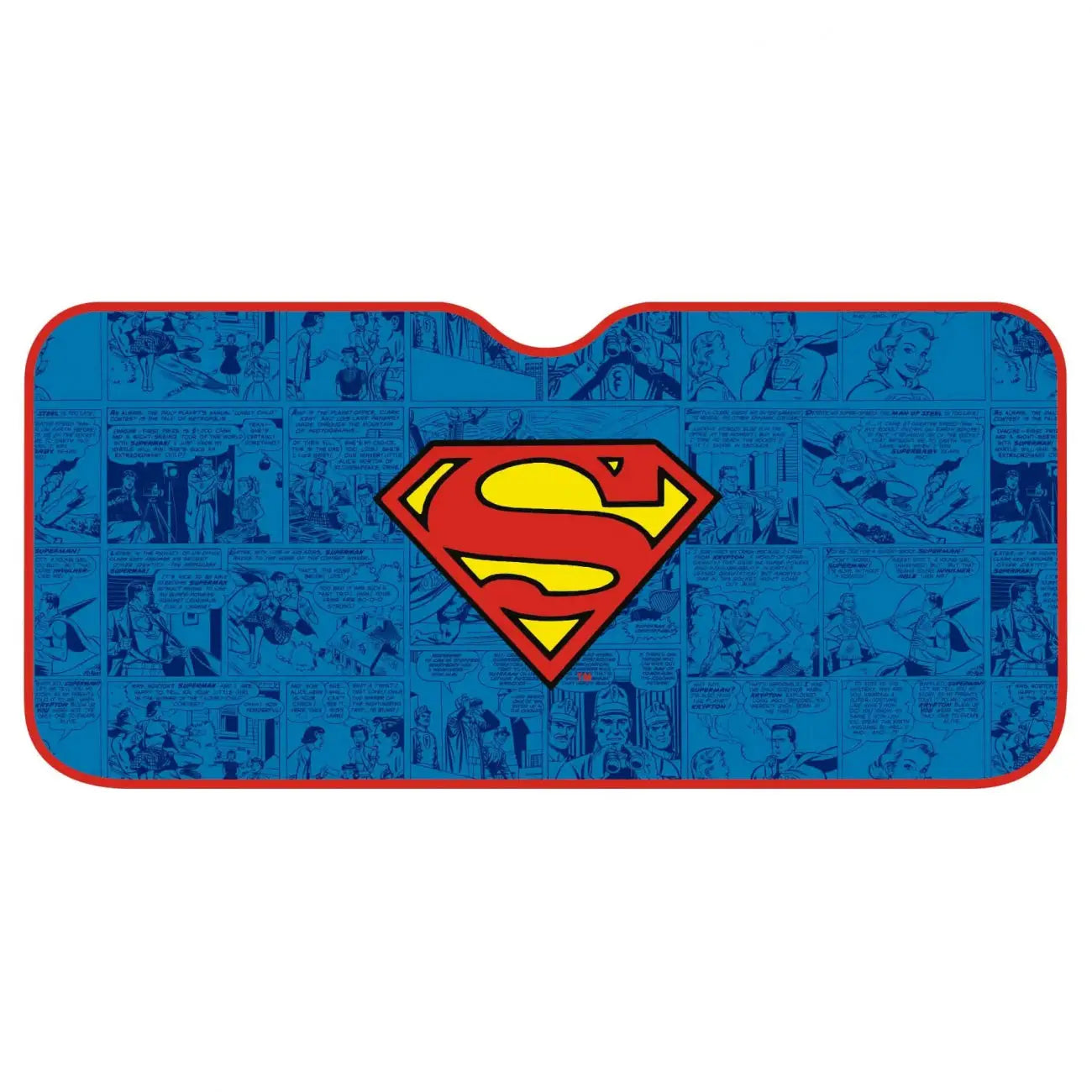 Parasol Delantero Coche Superman (130x70cm) - Protección Solar - delantero