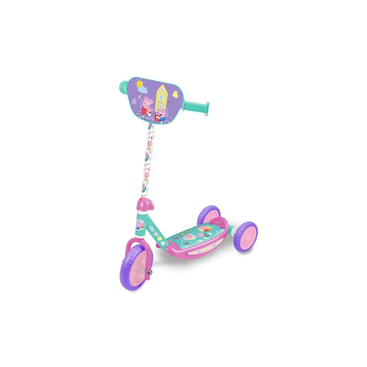 Patinete de 3 ruedas infantil niños Peppa Pig 62x32x55,5cm