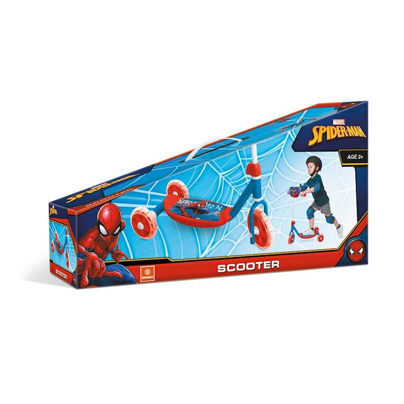 Patinete 3 ruedas Spiderman Marvel 60x46x13,5cm