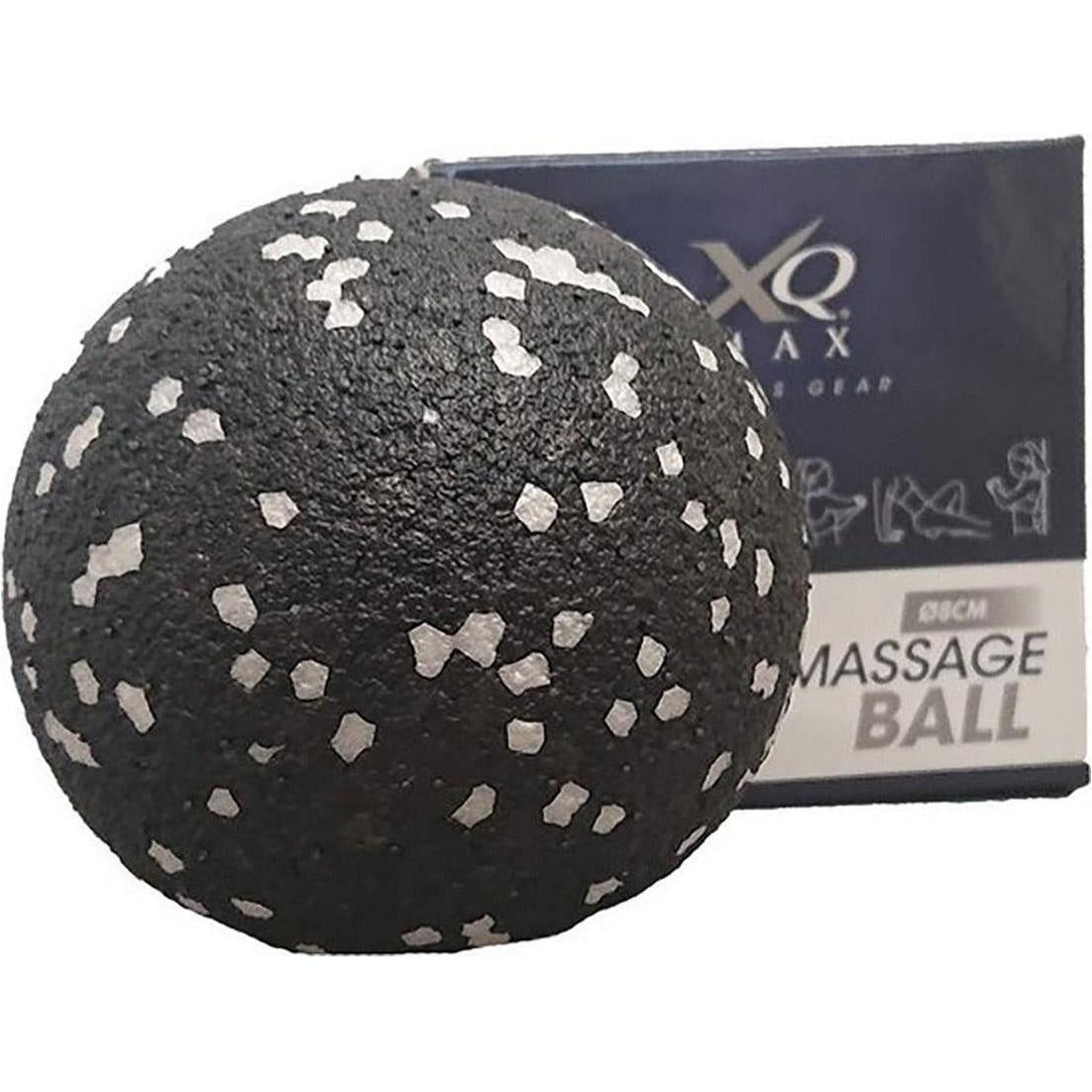 Pelota bola de masaje 8cm negra y blanca